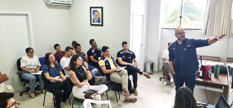 Visita Tecnica da Sala Nacional de Emergencias Climaticas em Roraima Minervaldo Lopes Ascom Sesau 1