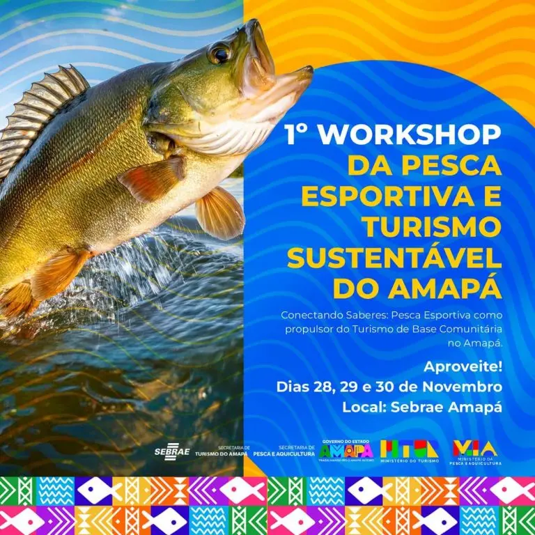 workshop em Macapa voltado a pesca esportiva