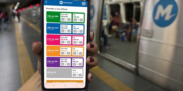 Bilhete de metro para o Reveillon do Rio sera digital