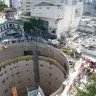 Desabamento abre cratera na Linha Laranja do Metro de Sao