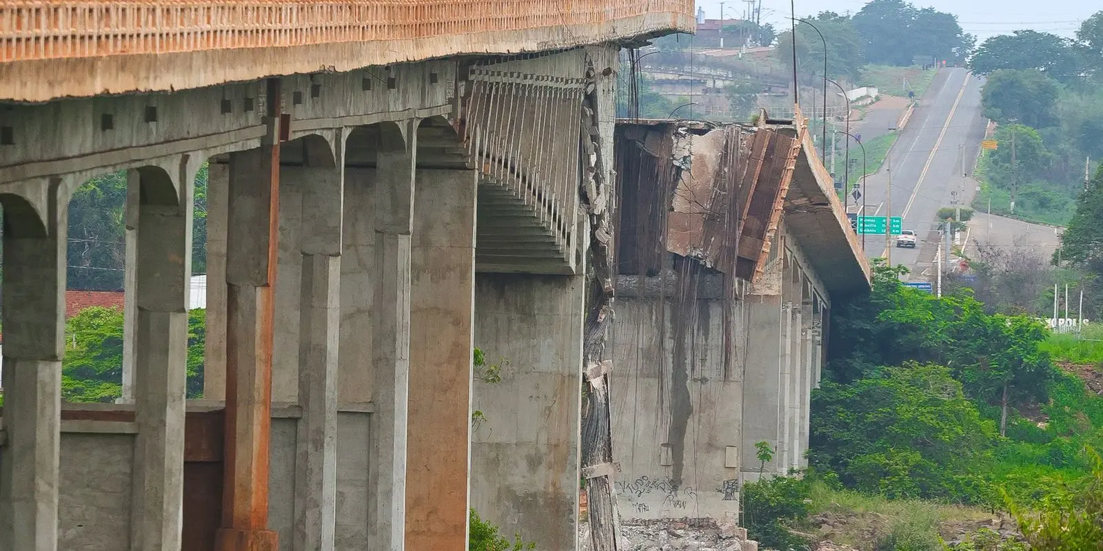Dnit abre sindicância sobre desabamento de ponte entre MA e TO 1 Dnit abre sindicancia sobre desabamento de ponte entre MA e