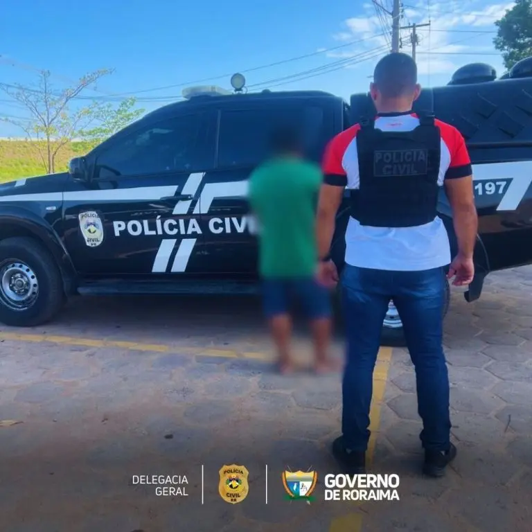 EM PACARAIMA Policia Civil prende agricultor por descumprimento de medida