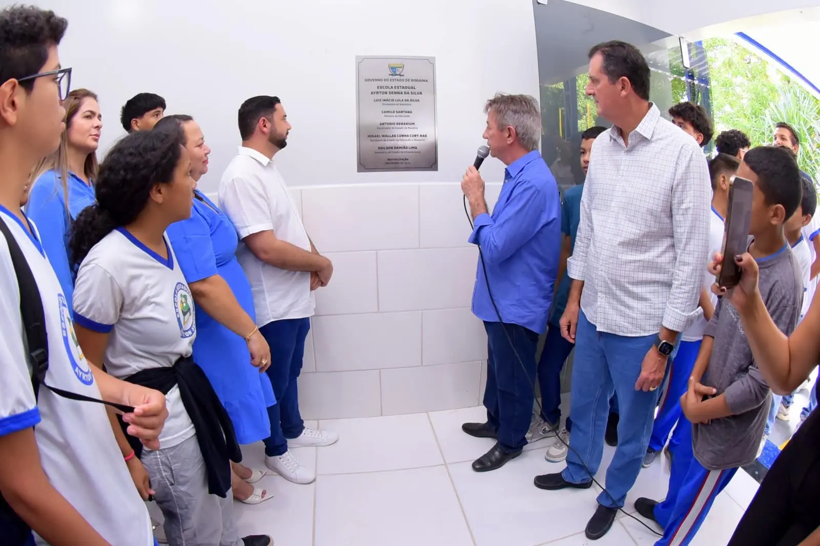 Escola Ayrton Senna é reinaugurada com estrutura modernizada e objetivo de ampliar matrículas em 2025 1 Escola Ayrton Senna e reinaugurada 9