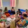 Oficina de Natal Fuxicando com a Arte Karry Pereira Ascom Sesau 4