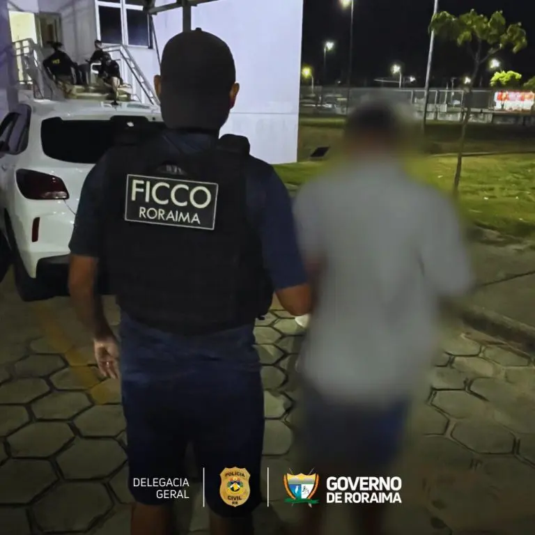 Operacao integrada captura lider de faccao criminosa em Rorainopolis