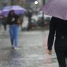 Pancadas de chuva atingem litoral sul e regiao metropolitana de