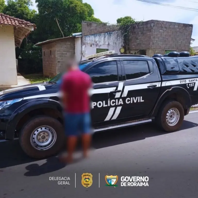 Policia Civil cumpre mandado prisao contra homem acusado de descumprir