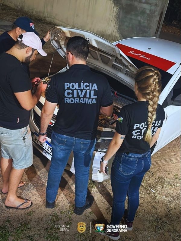 policia civil de bonfim recupera veiculo vendido na guiana apos