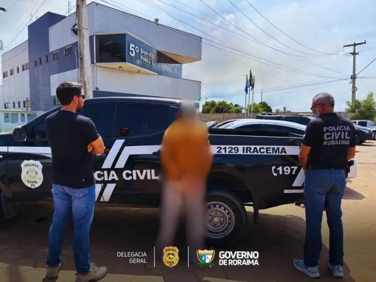Policia Civil de Roraima autua acusado de descumprir medida protetiva