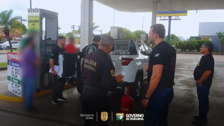 Policia Civil e ANP realizam fiscalizacao em posto apos denuncia