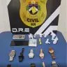 Policia Civil reforca combate ao trafico e prende suspeito com