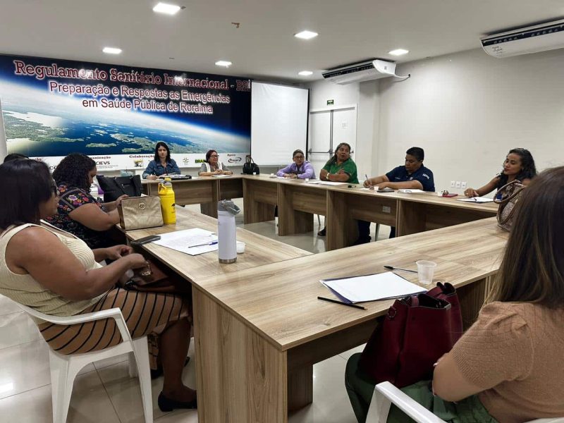 Reuniao do Comite de Coordenacao das Atividades de Vacinacao de Alta Qualidade em Roraima Suyanne Sa