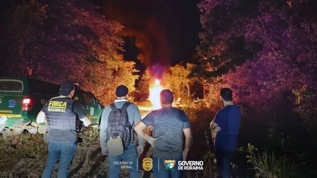 1736917510 478 Acao integrada desativa aeronave usada no trafico e garimpo ilegal