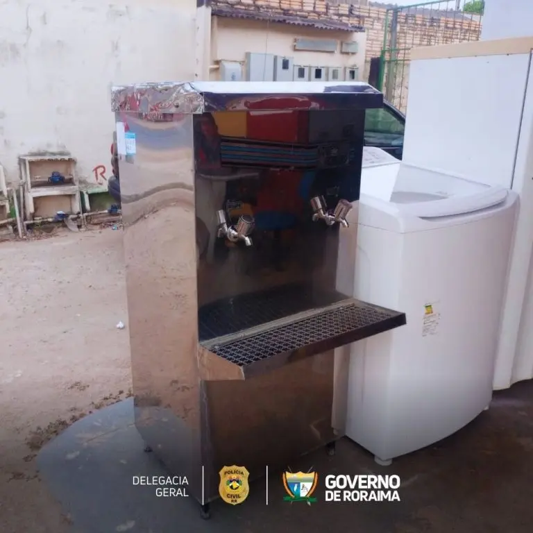 2o DP Policia Civil recupera bebedouro furtado e identifica envolvidos