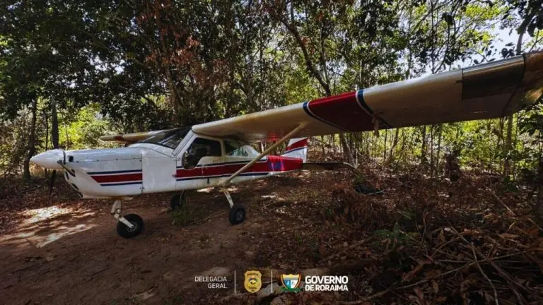 Acao integrada desativa aeronave usada no trafico e garimpo ilegal
