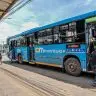 Apos mais uma noite violenta onibus voltam a circular em