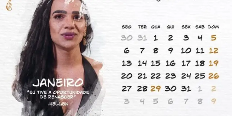 Associacao LGBTQIA Casarao Brasil lanca calendario trans 2025