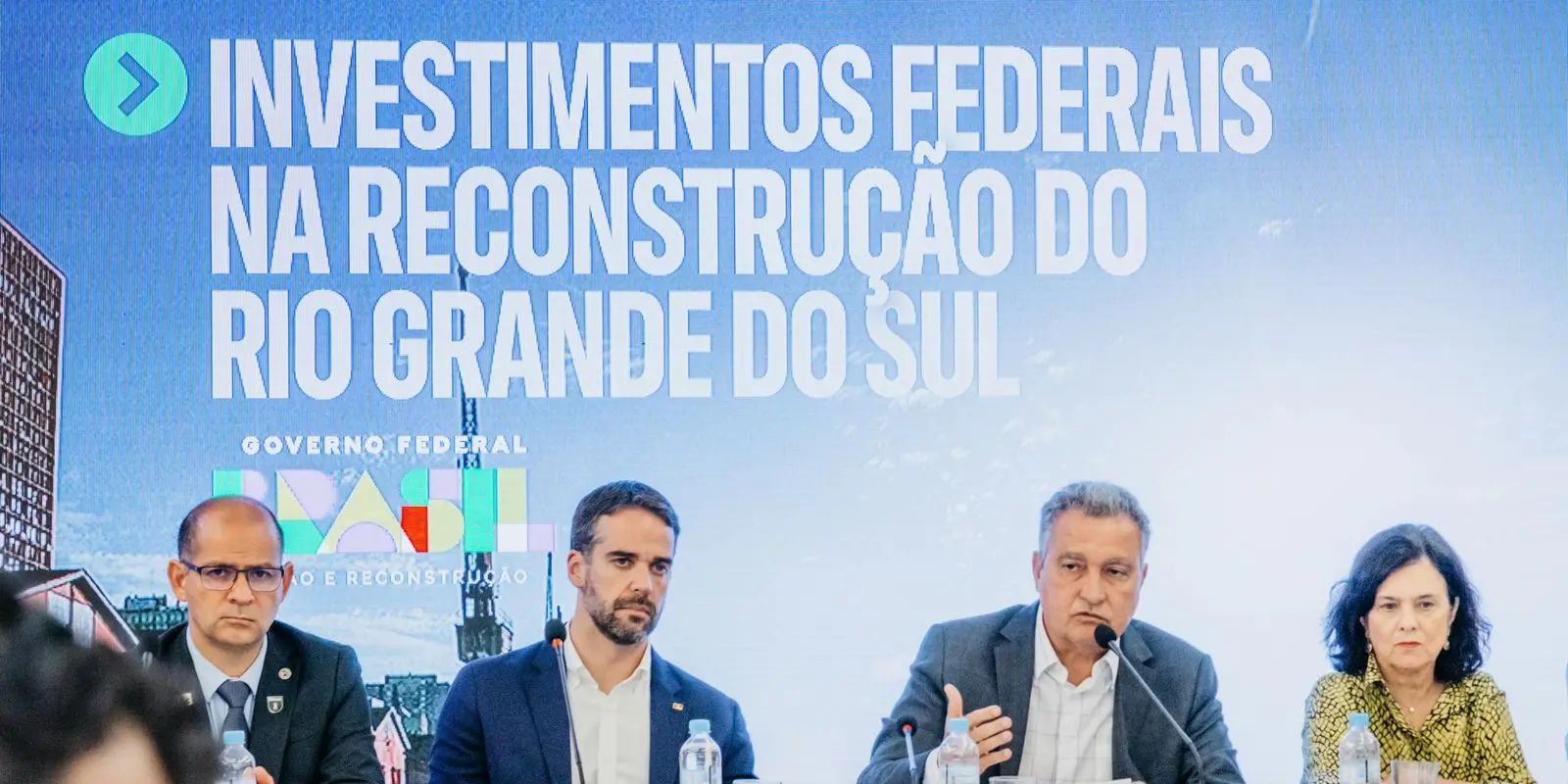 Governo federal destinou R 81 bilhoes para apoiar reconstrucao no