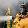 Incendio no centro do Rio atinge lojas do camelodromo da