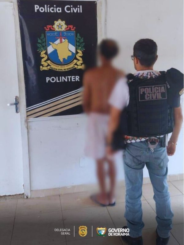 policia civil de roraima prende homem condenado por furto no