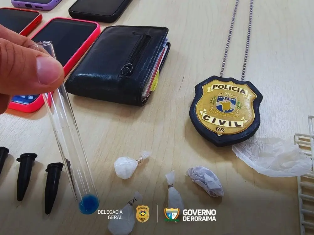 1738637976 388 EM CARACARAI Policia Civil de Roraima prende homem por trafico