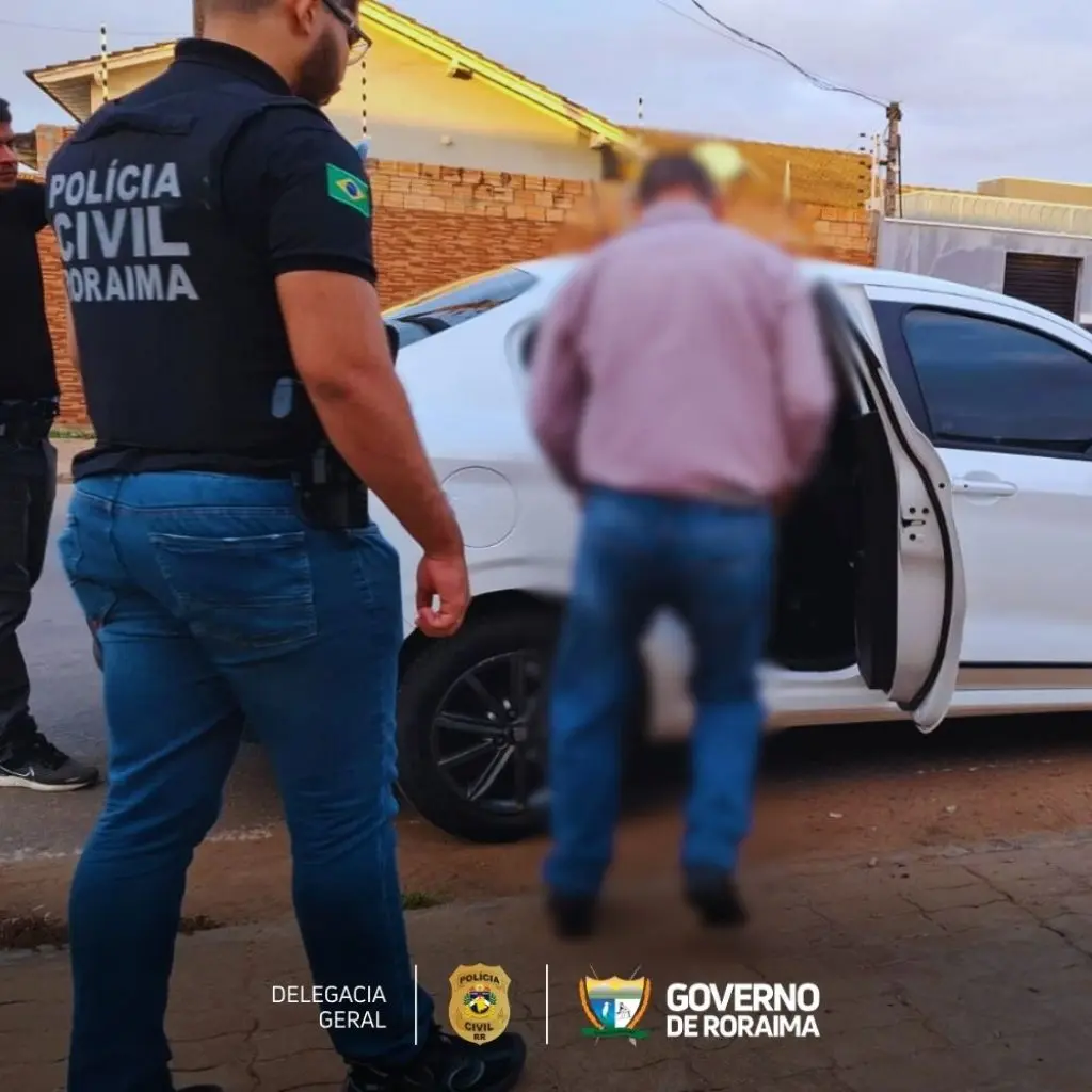 APÓS 30 ANOS: Polícia Civil de Roraima prende foragido acusado de homicídio no Paraná 1 APOS 30 ANOS Policia Civil de Roraima prende foragido acusado