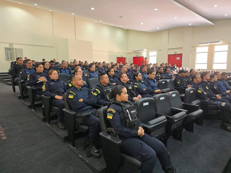 Delegadas ministram palestras de capacitacao para guardas municipais de Boa Vista Ascom PCRR 3