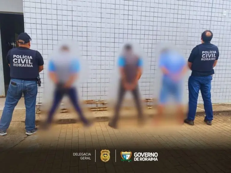 EFICACIA Policia Civil de Roraima prende assaltantes de motel em