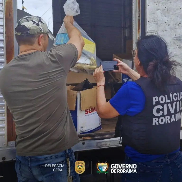 Policia Civil apreende equipamentos eletronicos furtados por funcionarios de fornecedora