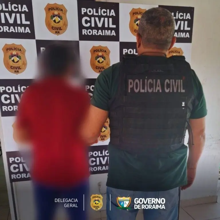Policia Civil de Roraima prende foragido acusado de homicidio ocorrido