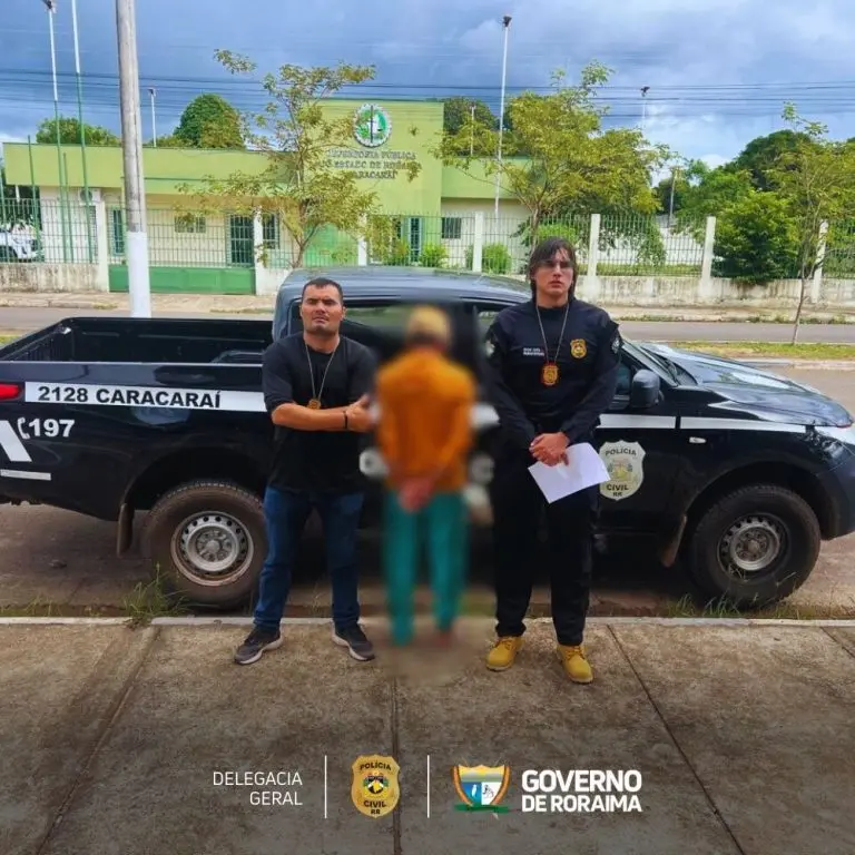 Policia Civil de Roraima prende idoso pela segunda vez por