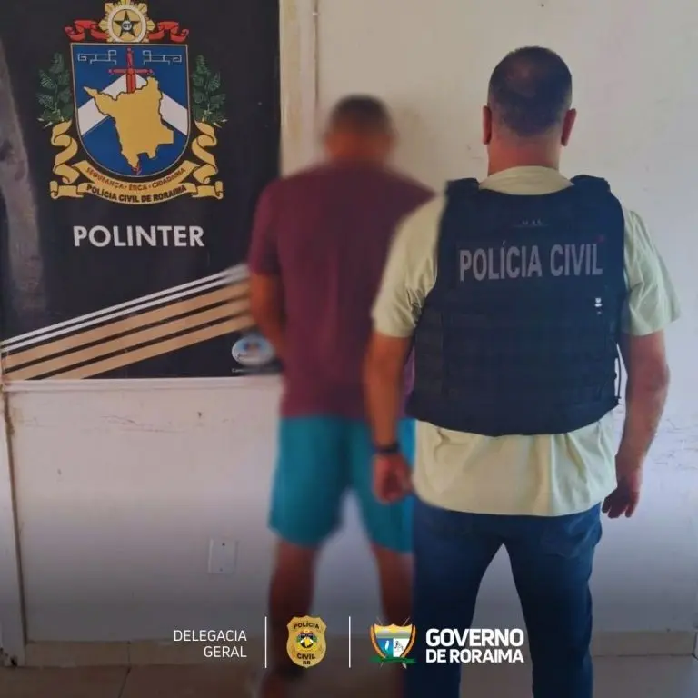 Policia Civil prende homem condenado por roubo em residencia no
