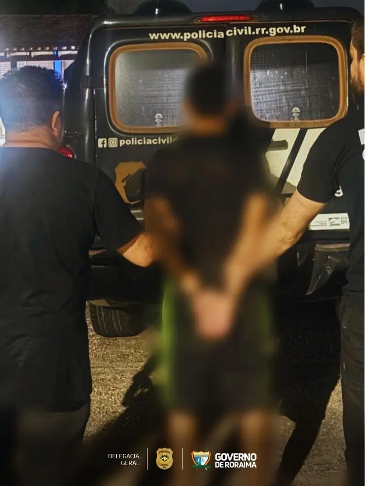 Policia Civil prende homem em flagrante acusado de estuprar a