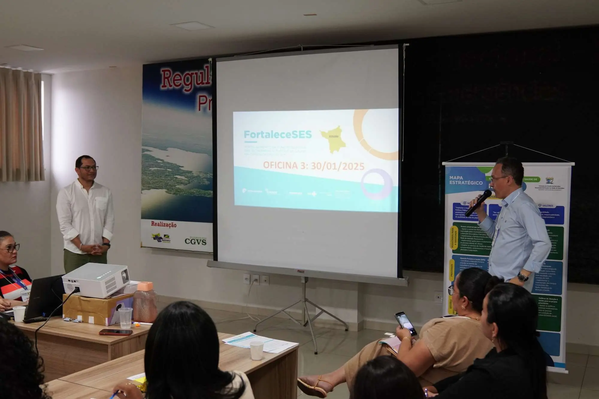 oficina do projeto FortaleceSES Ascom Sesau 2