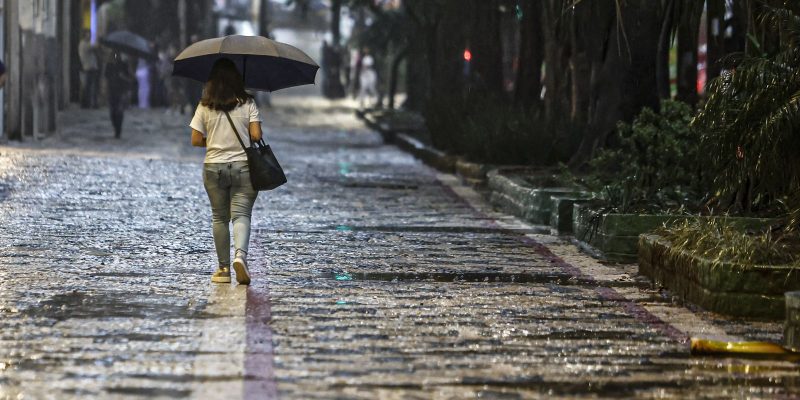 Defesa Civil envia alerta severo de chuva para a capital