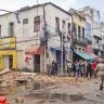 Desabamento de casarao causa uma morte no centro do Rio