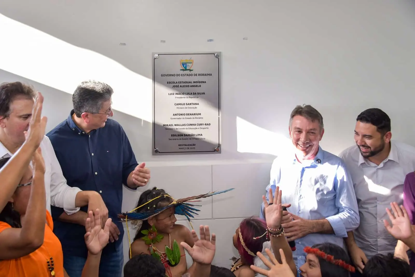 EscolaEstadual Indigena Jose Aleixo Angelo e a 62a unidade reinaugurada pelo Governode Roraima 1