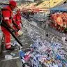 Mais de 67 toneladas de residuos sao recolhidas apos desfiles