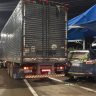 PF vai investigar motorista que jogou caminhao contra posto da