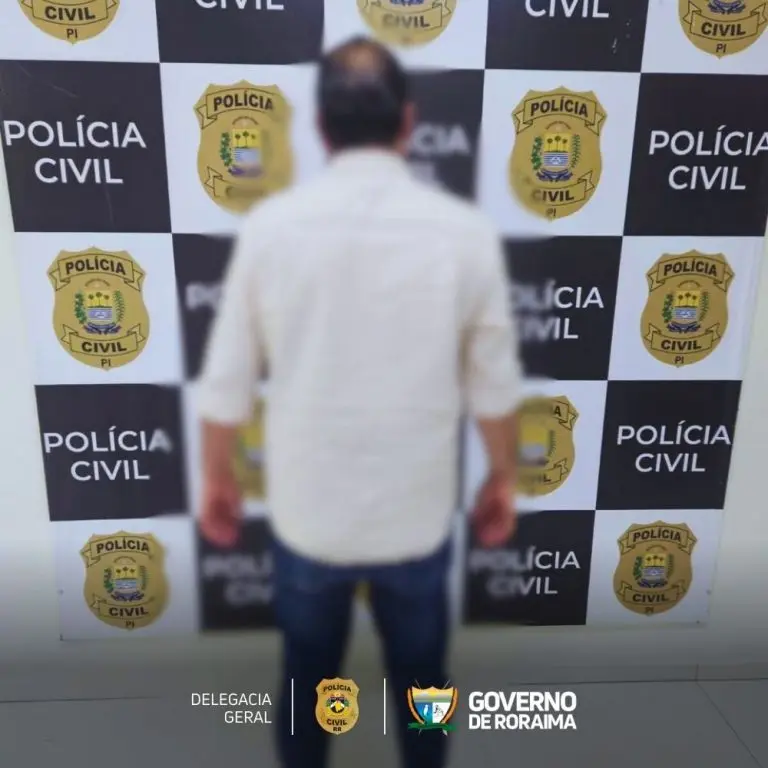PRESO NO PIAUI Policia Civil de Roraima conclui investigacao e