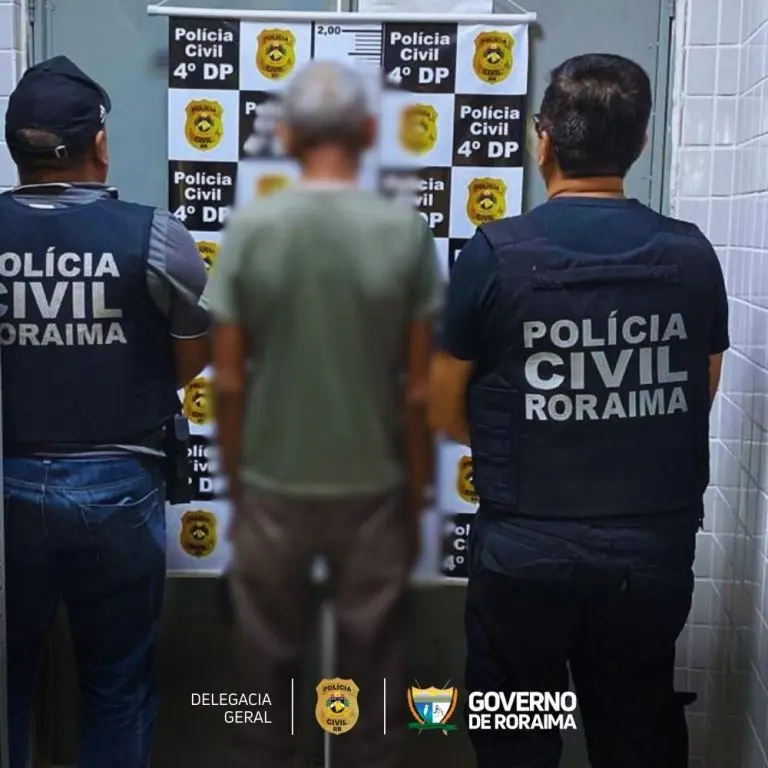 Policia Civil cumpre mandado de prisao de idoso acusado de