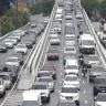 Rodovia dos Imigrantes tem trafego lento no sentido capital paulista