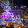 Sete escolas de samba abrem os desfiles no Sambodromo do