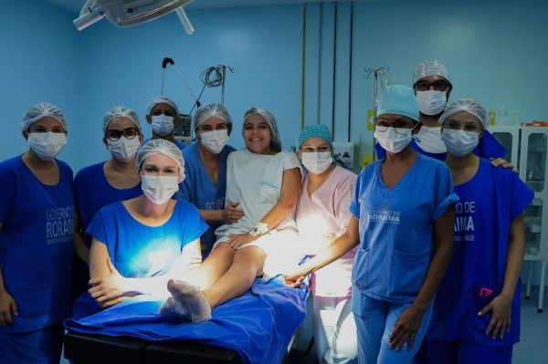 Equipe da Maternidade Nossa Senhora de Nazareth realiza transfusao sanguinea em feto 2