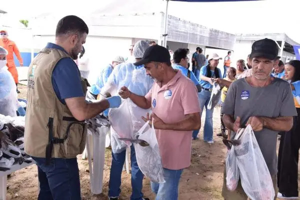 Governo finaliza entrega de peixes beneficiando 50 mil familias em Roraima 1
