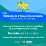 RETIFICACAO DO CENSO DE 2024