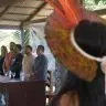 Representantes do Ministerio do Turismo realizam visita tecnica a Comunidade Indigena Kauwe em Rorai