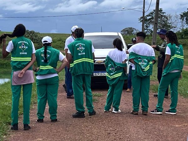 Sanitaristas mirins visitam piscicultura em Novo Paraiso 1