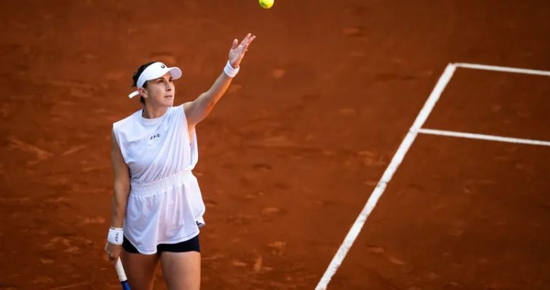 Bencic não se recupera de lesão e está fora de Roland Garros