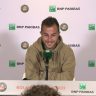 Gaston afirma que não assiste a jogos de tênis em seu tempo de folga